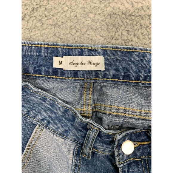 ANGELES WINGS Medium (M) Cropped Cut-off Hot Shorts Daisy Dukes Summer-wear - Picture 3 of 9